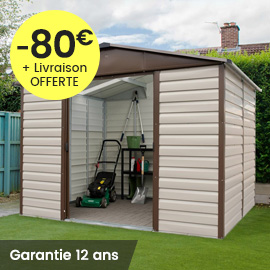 Abri de jardin en métal Yardmaster