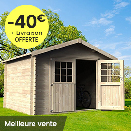 Abri de jardin en bois Flover