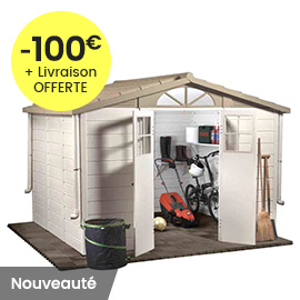 Abri de jardin Résine PVC