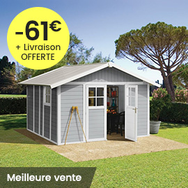 Petit abri de jardin Résine Grosfillex