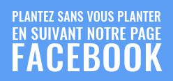 Plantez sans vous planter en suivant notre page Facebook